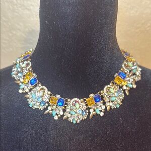 Elegant Multicolor Statement Necklace